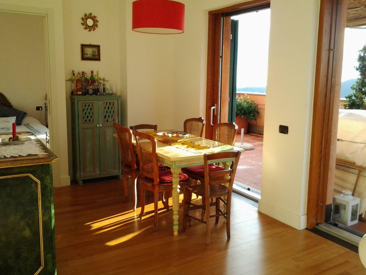 Villa Attico Con Vista Spettacolare Cogoleto Extérieur photo