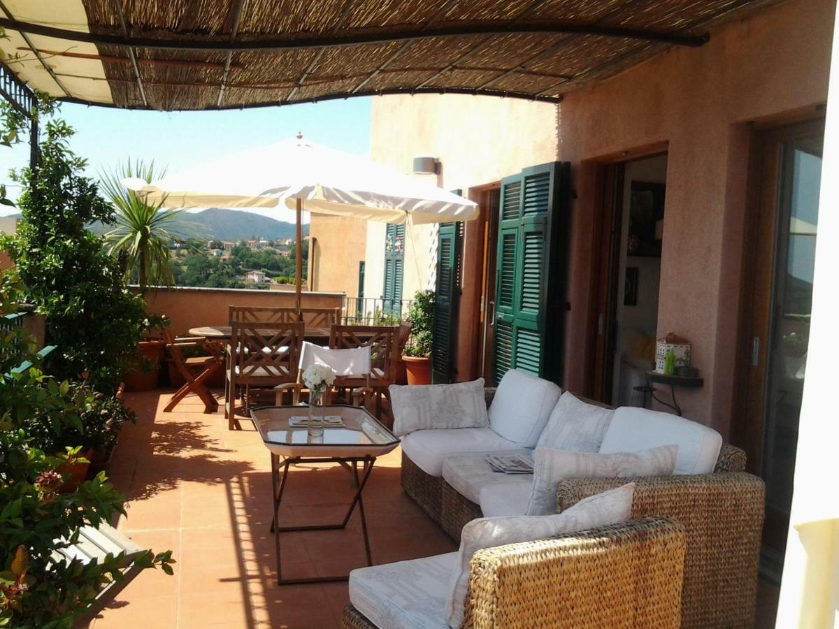 Villa Attico Con Vista Spettacolare Cogoleto Extérieur photo